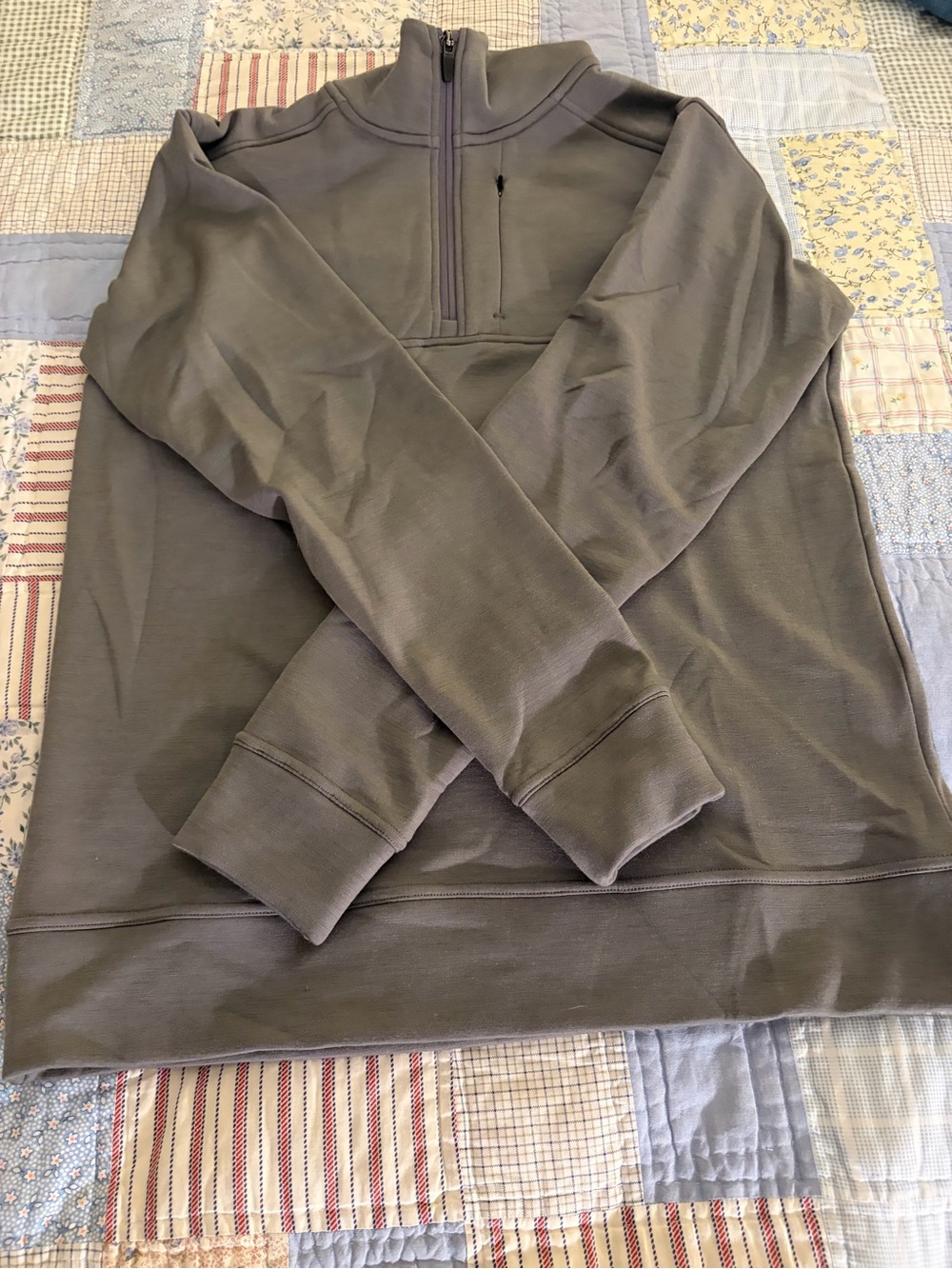 Woolx Mason 1/4 Zip, Size Medium